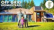 Homesteading Family Living Off-Grid in a Spectacular Earthship